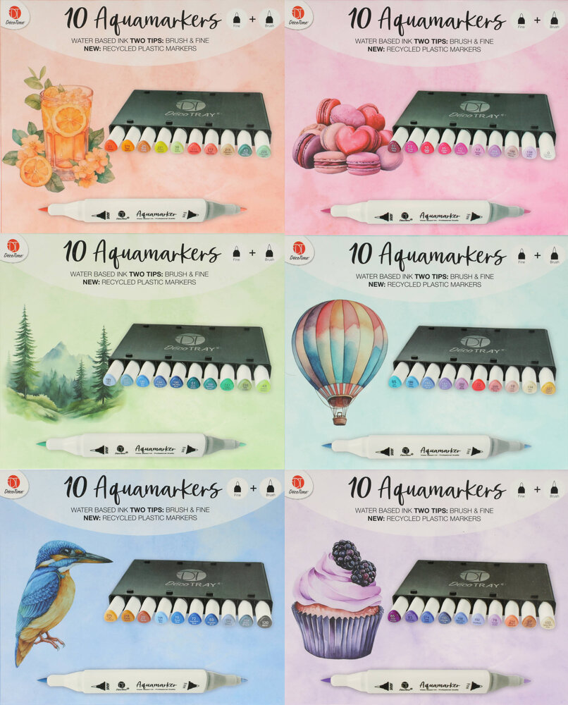 DécoTime WINTER WAVE Aquamarkers (3004842) DécoTime WINTER WAVE Aquamarkers (3004842)