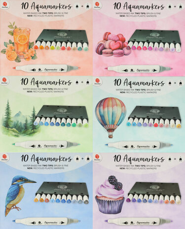 DécoTime WINTER WAVE Aquamarkers (3004842) DécoTime WINTER WAVE Aquamarkers (3004842)