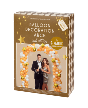 AVEC XXL Balloon Arch Golden Stars (3207901)
