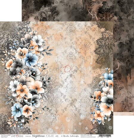 Craft O'Clock Nighttime Chill 12x12 Inch Paper Set (CC-C71-NC-00) Craft O'Clock Nighttime Chill 12x12 Inch Paper Set (CC-C71-NC-00)