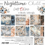 Craft O'Clock Nighttime Chill 8x8 Inch Paper Set (CC-C71-NC-07)