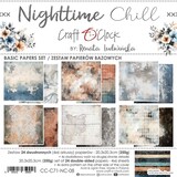 Craft O'Clock Nighttime Chill 8x8 Inch Basic Papers Set (CC-C71-NC-08)