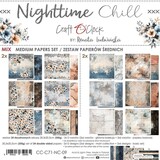 Craft O'Clock Nighttime Chill 8x8 Inch Medium Papers Set (CC-C71-NC-09)