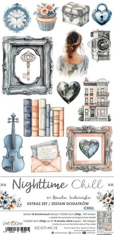 Craft O'Clock Nighttime Chill Extras Set Chill (CC-C71-NC-12) Craft O'Clock Nighttime Chill Extras Set Chill (CC-C71-NC-12)