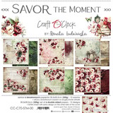 Craft O'Clock Savor The Moment 12x12 Inch Paper Set (CC-C70-STM-00)