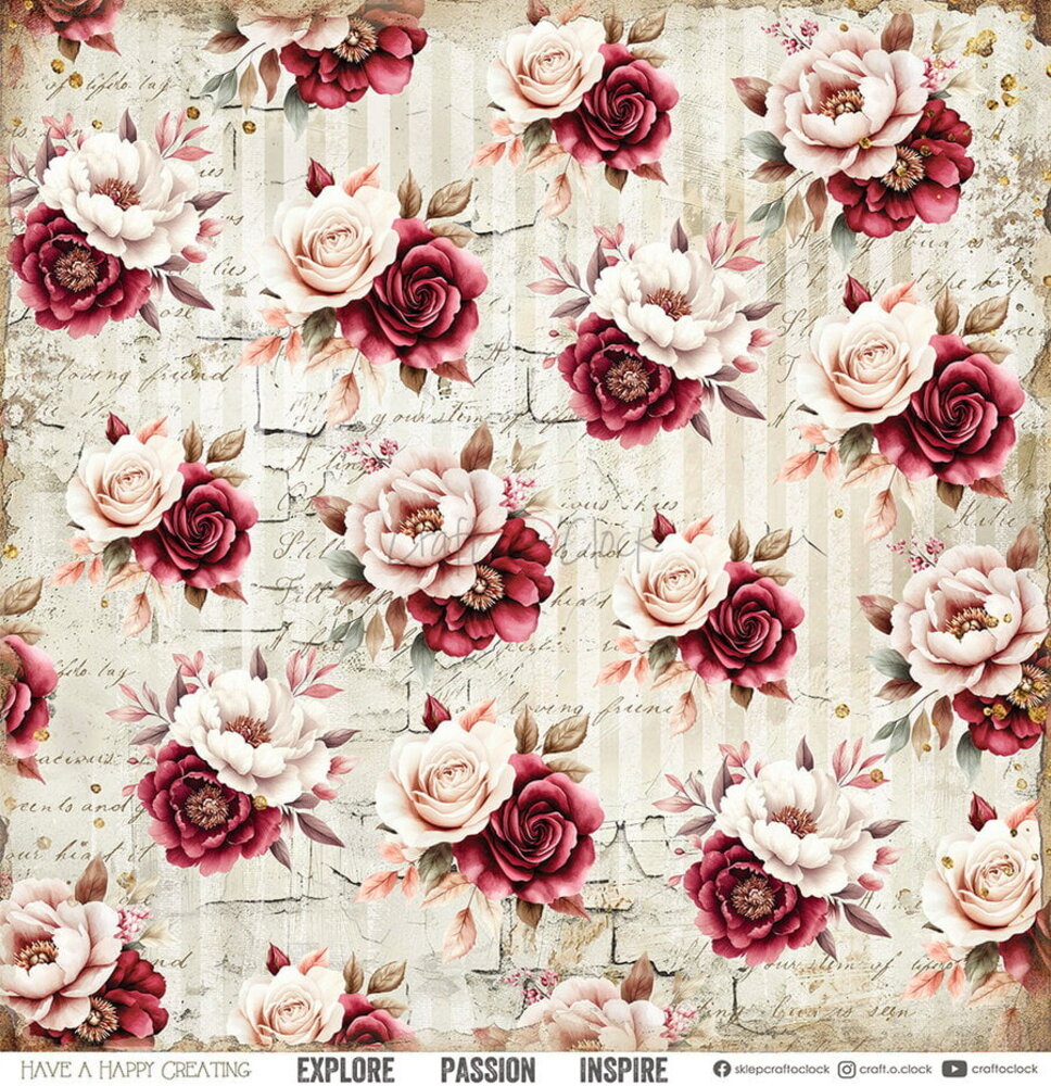 Craft O'Clock Savor The Moment 12x12 Inch Paper Set (CC-C70-STM-00) Craft O'Clock Savor The Moment 12x12 Inch Paper Set (CC-C70-STM-00)