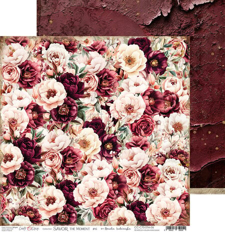 Craft O'Clock Savor The Moment 12x12 Inch Paper Set (CC-C70-STM-00) Craft O'Clock Savor The Moment 12x12 Inch Paper Set (CC-C70-STM-00)