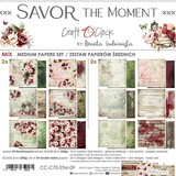 Craft O'Clock Savor The Moment 8x8 Inch Medium Papers Set (CC-C70-STM-09)