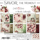Craft O'Clock Savor The Moment 6x6 Inch Paper Set (CC-C70-STM-10)