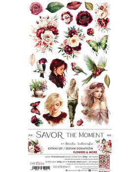 Craft O'Clock Savor The Moment Extras Set Flowers & More (CC-C70-STM-11)