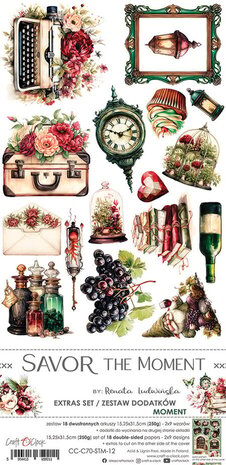 Craft O'Clock Savor The Moment Extras Set Moment (CC-C70-STM-12)