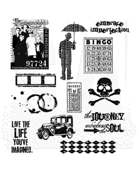 Stampers Anonymous Cling Stamps Mini Muse (CMS063)