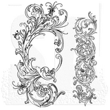 Stampers Anonymous Cling Stamps Fabulous Flourishes (CMS070)