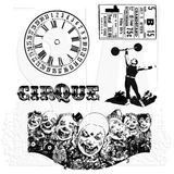 Stampers Anonymous Cling Stamps The Big Top (CMS074)