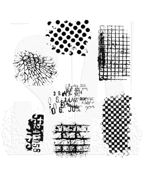 Stampers Anonymous Cling Stamps Ultimate Grunge (CMS075)