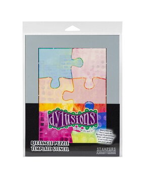 Ranger Dylusions Template Stencil Rectangle Puzzle (DYRPZS) Ranger Dylusions Template Stencil Rectangle Puzzle (DYRPZS)