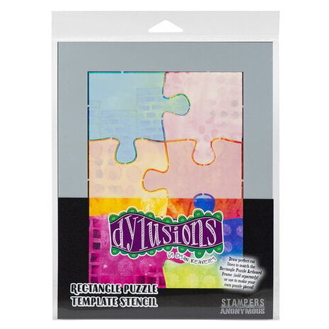 Ranger Dylusions Template Stencil Rectangle Puzzle (DYRPZS) Ranger Dylusions Template Stencil Rectangle Puzzle (DYRPZS)