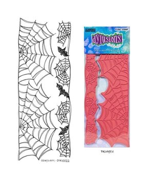 Ranger Dylusions Going Batty Cling Stamps (DYR10022) Ranger Dylusions Going Batty Cling Stamps (DYR10022)