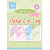 Marianne Design Hello Spring A4 Pretty Papers Bloc (PK9199)