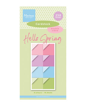 Marianne Design Hello Spring 15x30cm Cardstock (PK9200)