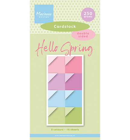 Marianne Design Hello Spring 15x30cm Cardstock (PK9200)
