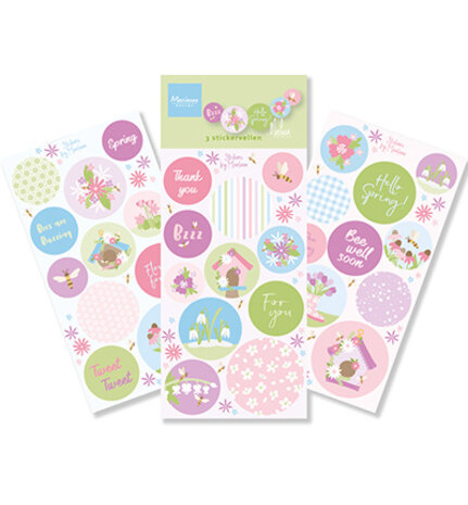 Marianne Design Hello Spring Stickers (CA3199) Marianne Design Hello Spring Stickers (CA3199)