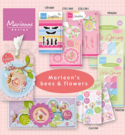 Marianne Design Hello Spring Stickers (CA3199) Marianne Design Hello Spring Stickers (CA3199)
