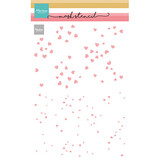 Marianne Design Masking Stencil A5 2 Layer Hearts (PS8175)