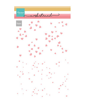 Marianne Design Masking Stencil A5 2 Layer Hearts (PS8175)