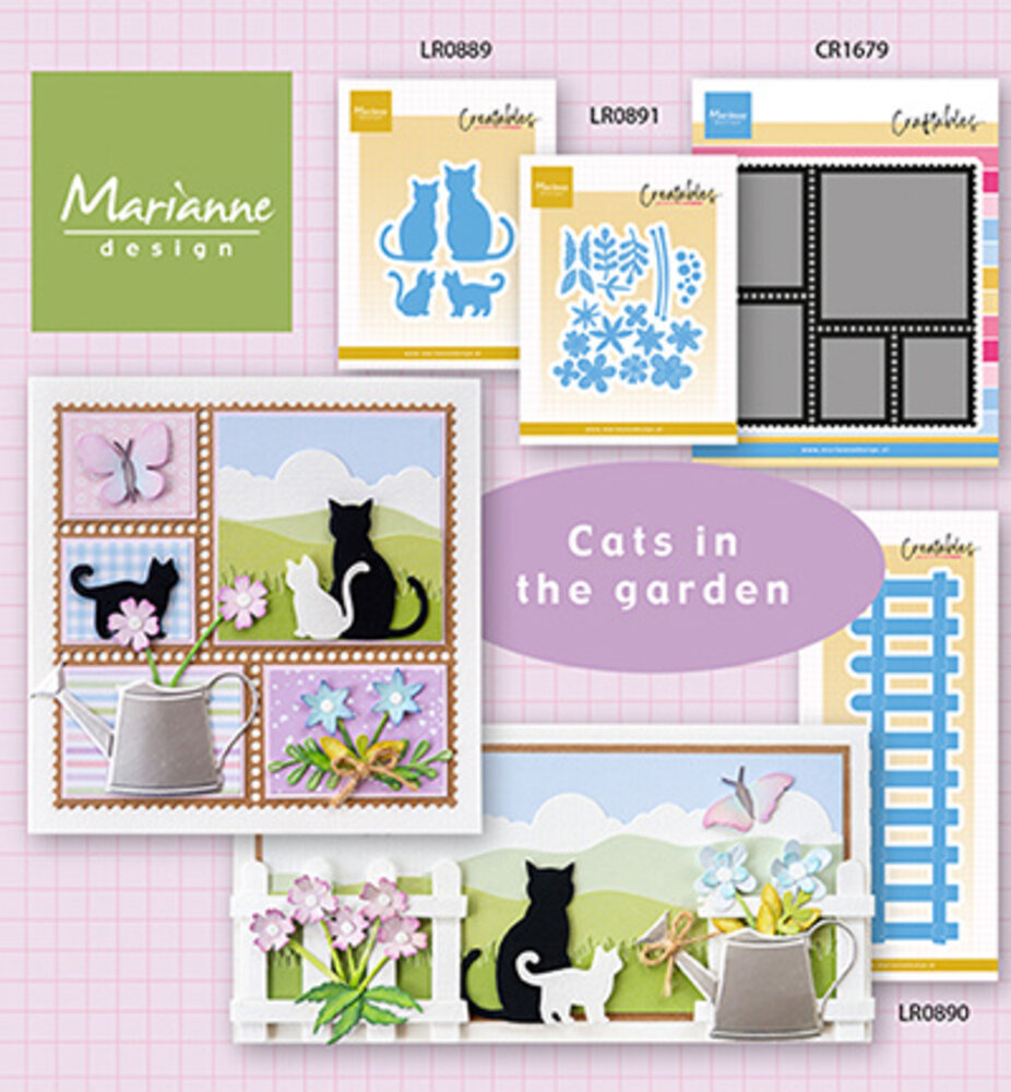 Marianne Design Creatables Cats & Kittens (LR0889) Marianne Design Creatables Cats & Kittens (LR0889)
