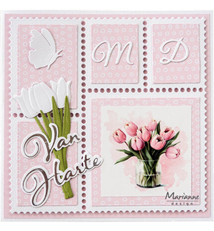 Marianne Design Craftables Stamp Square (CR1679) Marianne Design Craftables Stamp Square (CR1679)