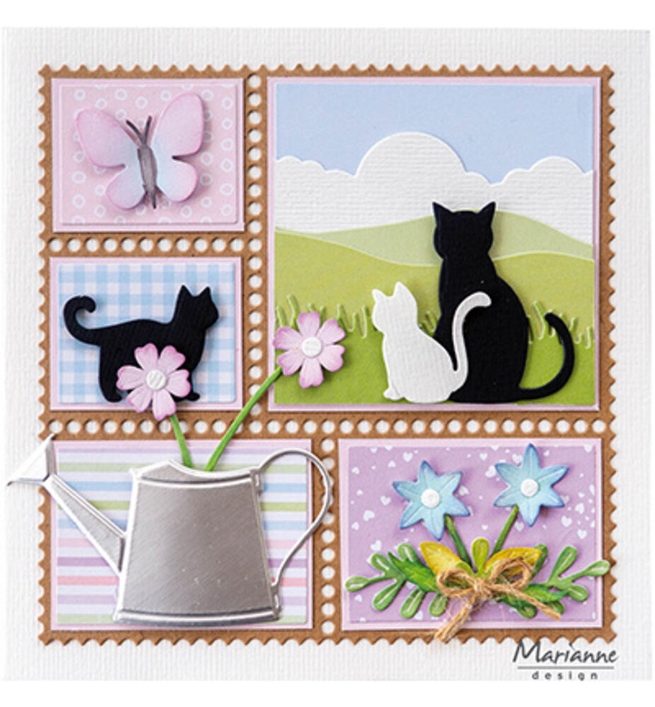 Marianne Design Craftables Stamp Square (CR1679) Marianne Design Craftables Stamp Square (CR1679)