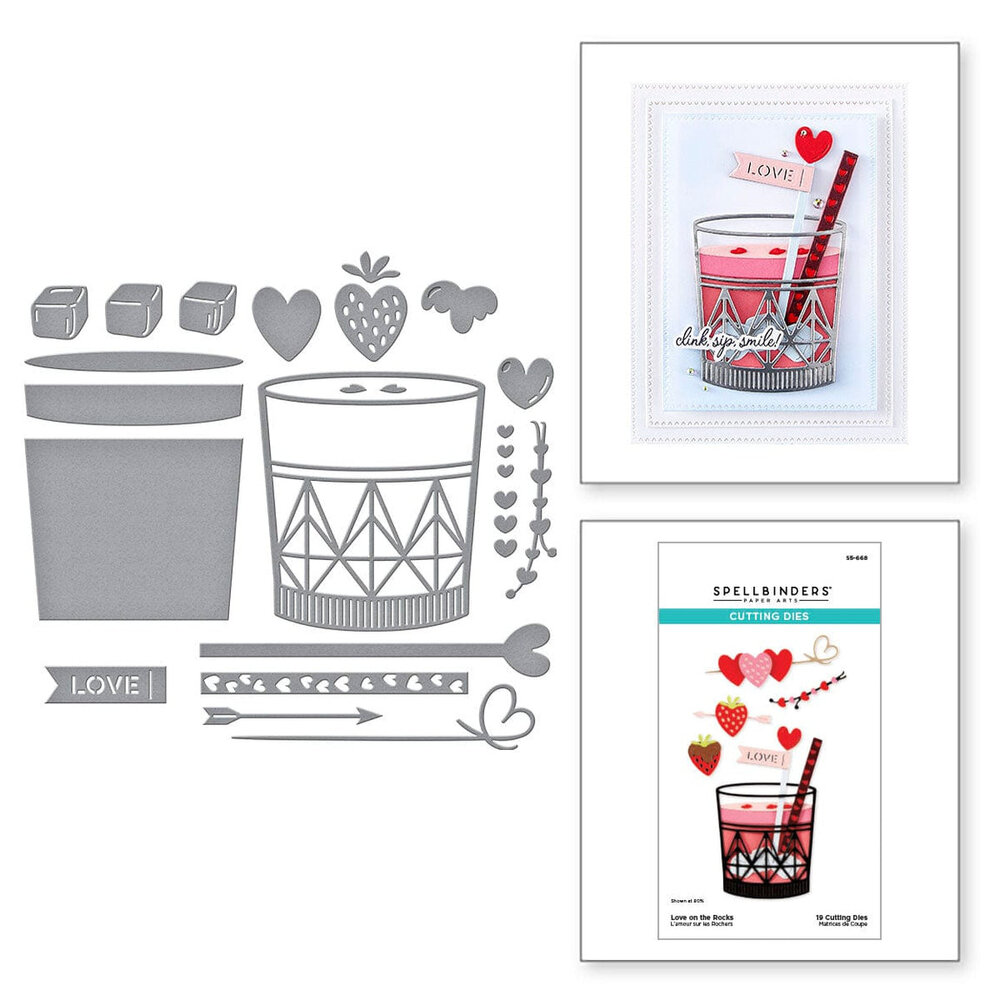 Spellbinders Love on the Rocks Dies (S5-668) Spellbinders Love on the Rocks Dies (S5-668)