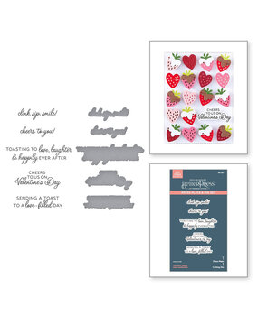 Spellbinders Love on the Rocks Valentine Happy Hour Sentiments Press Plate & Die Set (BP-257) Spellbinders Love on the Rocks Valentine Happy Hour Sentiments Press Plate & Die Set (BP-257)