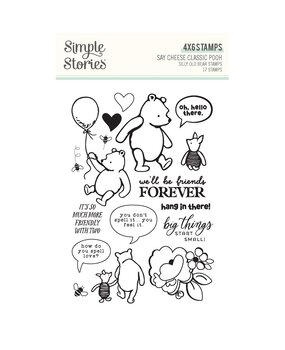 Simple Stories Say Cheese Classic Pooh Silly Old Bear Stamps (23916) Simple Stories Say Cheese Classic Pooh Silly Old Bear Stamps (23916)