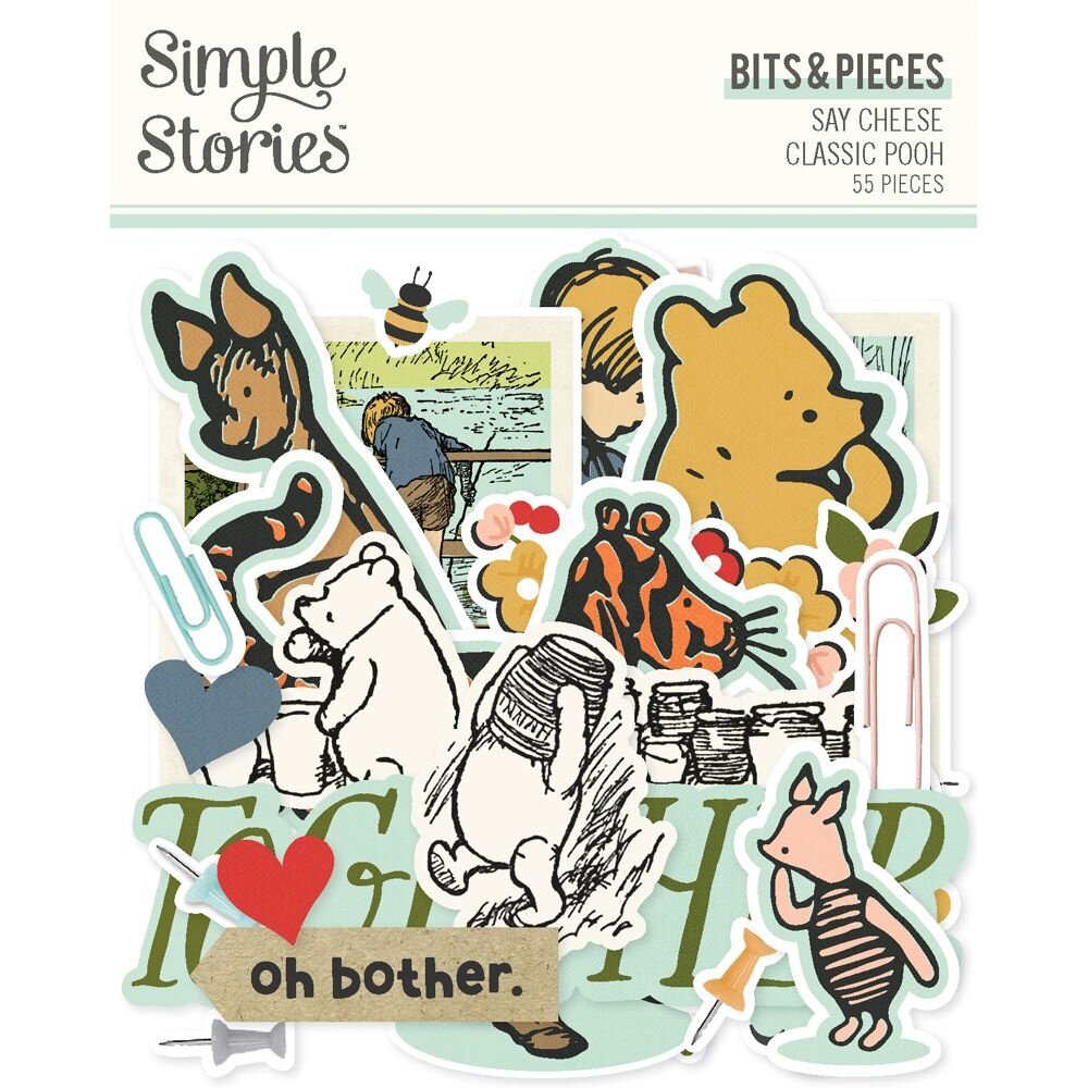 Simple Stories Say Cheese Classic Pooh Bits & Pieces (23921)