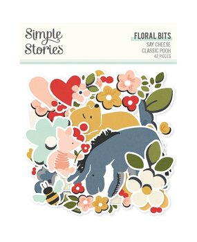 Simple Stories Say Cheese Classic Pooh Floral Bits (23923) Simple Stories Say Cheese Classic Pooh Floral Bits (23923)