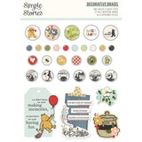 Simple Stories Say Cheese Classic Pooh Decorative Brads (23929)