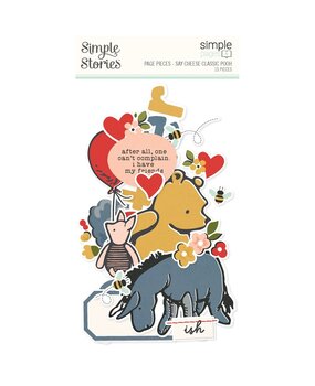 Simple Stories Say Cheese Classic Pooh Simple Pages Pieces (23931) Simple Stories Say Cheese Classic Pooh Simple Pages Pieces (23931)