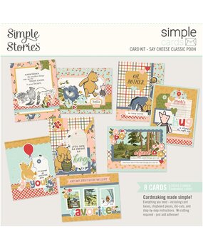 Simple Stories Say Cheese Classic Pooh Simple Cards Kit (23932) Simple Stories Say Cheese Classic Pooh Simple Cards Kit (23932)