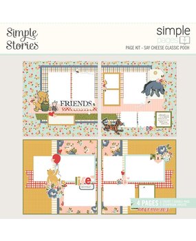 Simple Stories Say Cheese Classic Pooh Simple Pages Kit (23933) Simple Stories Say Cheese Classic Pooh Simple Pages Kit (23933)