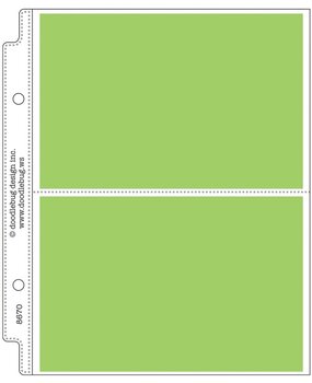 Doodlebug Design Inc. Mini Album 4x6 Inch Photo Protectors (2pcs) (8670) Doodlebug Design Inc. Mini Album 4x6 Inch Photo Protectors (2pcs) (8670)