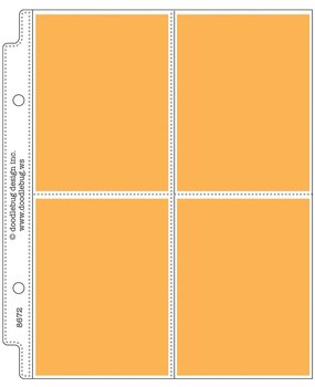 Doodlebug Design Inc. Mini Album 3x4 Inch Protectors (2pcs) (8672) Doodlebug Design Inc. Mini Album 3x4 Inch Protectors (2pcs) (8672)