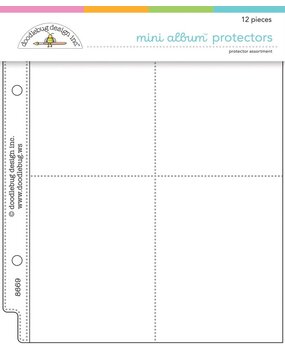 Doodlebug Design Inc. Mini Album Protectors: Assortment Pack (3x4pcs) (8673) Doodlebug Design Inc. Mini Album Protectors: Assortment Pack (3x4pcs) (8673)