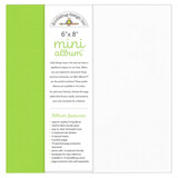 Doodlebug Design Inc. Limeade 6x8 Inch Mini Album (8485)