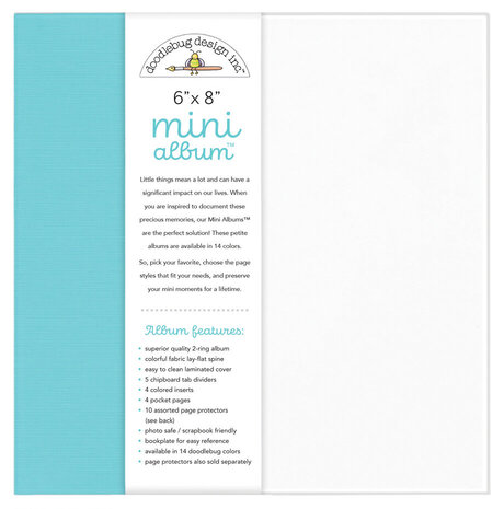 Doodlebug Design Inc. Swimming Pool 6x8 Inch Mini Album (8487) Doodlebug Design Inc. Swimming Pool 6x8 Inch Mini Album (8487)