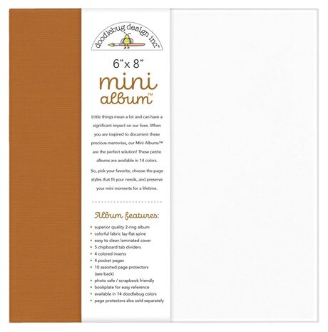 Doodlebug Design Inc. Bon Bon 6x8 Inch Mini Album (8491)