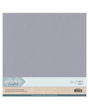 Card Deco Linen Cardstock Elephant Grey 10 Vel 30,5x30,5 cm (LKK-SC103) Card Deco Linen Cardstock Elephant Grey 10 Vel 30,5x30,5 cm (LKK-SC103)
