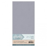Card Deco Linen Cardstock Elephant Grey 10 Vel Vierkant (LKK-4K103)