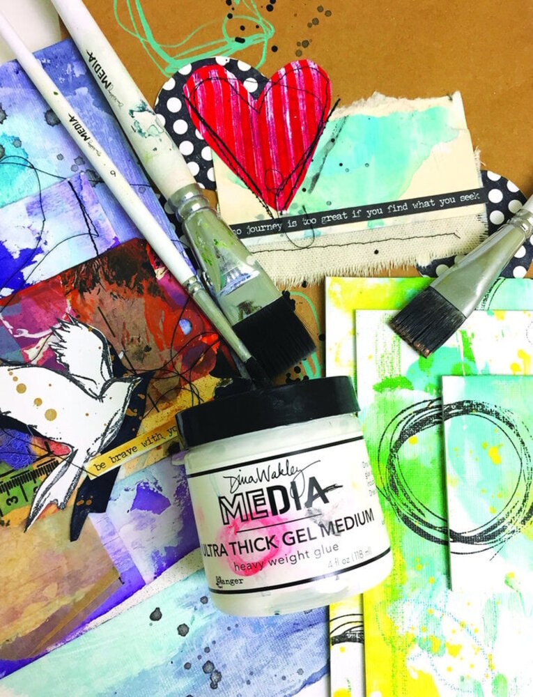 Dina Wakley MEdia Ultra Thick Gel Medium (MDM62349)